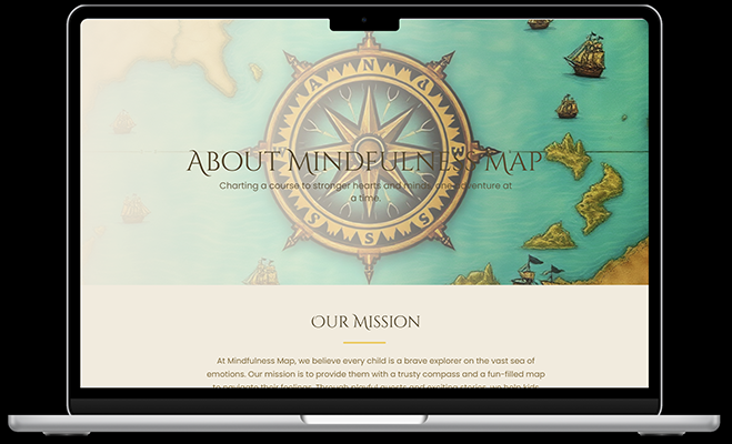 Mindfulness Map interactive social-emotional learning game designed to teach emotional awareness and collaboration