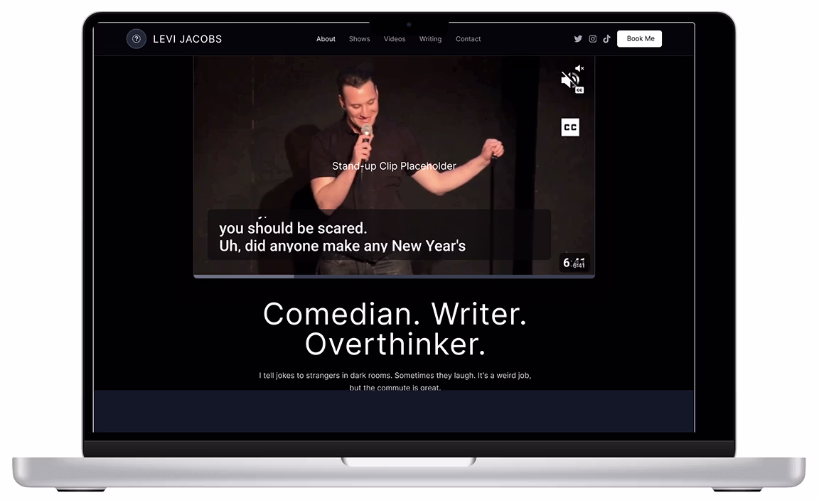 Comedy website